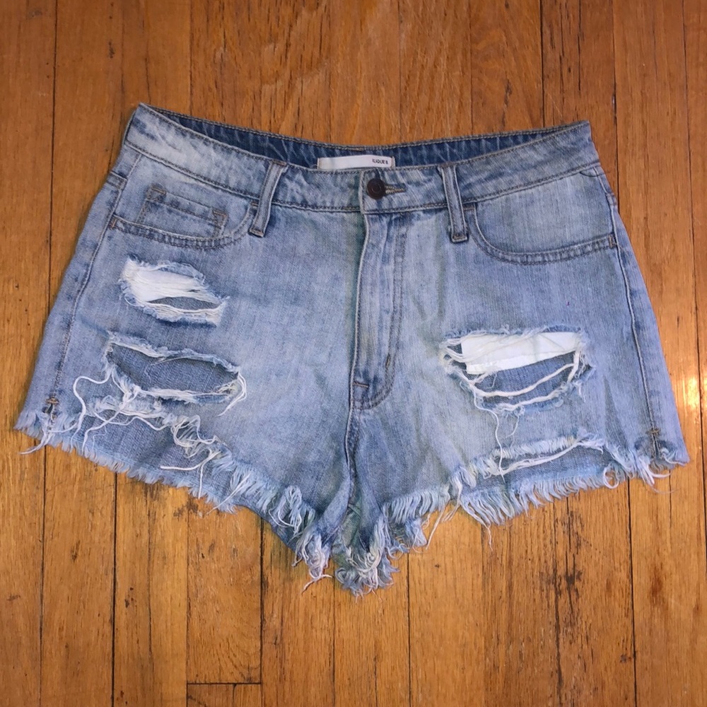 Kilque B Jean Shorts